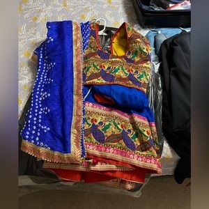 Royal Blue Lehenga/Chaniya Choli